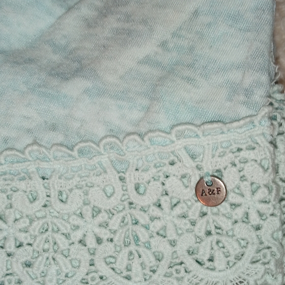 Abercrombie&Fitch Lt. Green Crop Halter top-Small - Picture 3 of 4